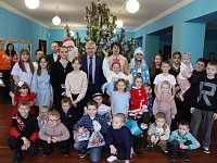 В РДК состоялась районная елка для детей участников СВО