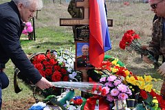 Жители села Мордовский Карай простились с земляком – бойцом СВО