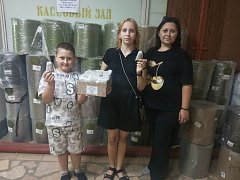 Дети приняли участие в патриотической акции для бойцов СВО