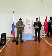 Школьники участвовали в военно-спортивной игре «Зарница»