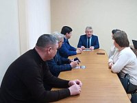 Глава района провел прием 