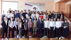 Встреча с участником СВО в Романовской школе