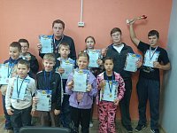 Состоялся районный командный турнир по русским шашкам