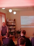 Для учащихся РСОШ в читальном зале ЦБ имени И.И. Фешина состоялся поэтический час