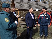 В Романовке прошла тренировка специальных служб