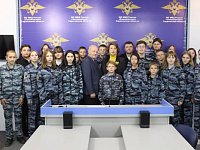 «Новобранцам» движения «Юный друг полиции» из Романовки вручены членские билеты