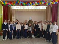 В ДПиШ состоялась встреча с участником СВО