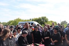 Жители села Бобылевка простились с А.И. Белоголовцевым