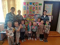 Ребята из ЮДП посетили детский сад «Колокольчик»
