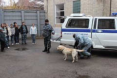 «Новобранцам» движения «Юный друг полиции» из Романовки вручены членские билеты