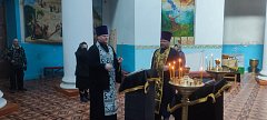 В храмах района прошли главные службы в дни поста
