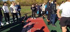 В Мордовском Карае открыли новую спортивную площадку