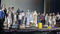 Жители райцентра отметили Рождество Христово