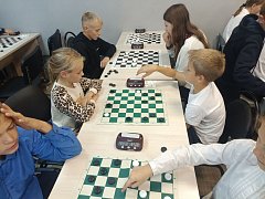 Состоялось первенство района по шашкам