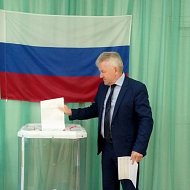 Глава муниципального района А.И. Щербаков принял участие в голосовании
