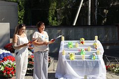 В Романовке почтили память детей - жертв войны на Донбассе