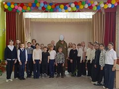 В ДПиШ состоялась встреча с участником СВО