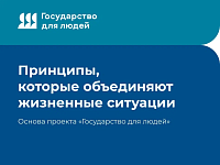 "Государство для людей" - государственные функции, услуги и сервисы с фокусом на человеке