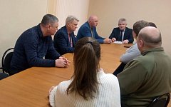 Глава Романовского района А.И. Щербаков провел очередной прием участников СВО и членов их семей