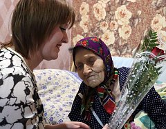Прошло вручение медалей в честь юбилея Победы труженикам тыла в селе Подгорное