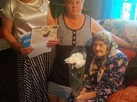 Юбилей жительницы села Мордовский Карай