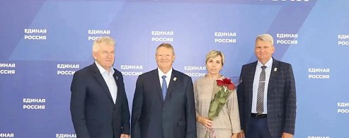 Панков обсудил с однопартийцами развитие Балашовского, Романовского и Красноармейского районов