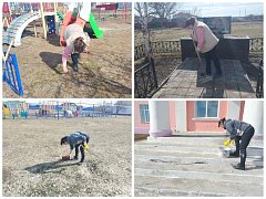 В Романовском районе идет месячник по благоустройству
