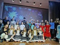 Жители райцентра отметили Рождество Христово