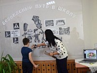 Со школьниками провели беседу «Безопасный маршрут в школу»