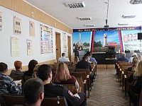 «Урок мужества» для молодых сотрудников полиции и участников общественного движения «Юный друг полиции» провели ветераны ОВД и общественники