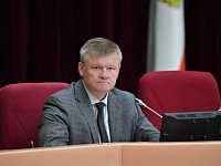 Поздравление председателя Саратовской областной думы М.А. Исаева  с Новым 2024 годом