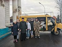 Фермер передала воинам 15 мешков муки