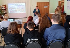 В детской библиотеке прошло мероприятие для школьников