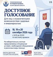 Доступное голосование: информация для лиц с ограниченными возможностями здоровья и инвалидностью