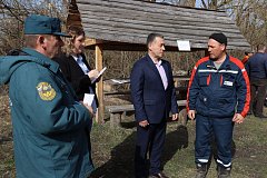 В Романовке прошла тренировка специальных служб