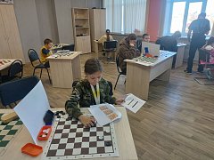 В «Точке роста» состоялся районный турнир по шашечной композиции