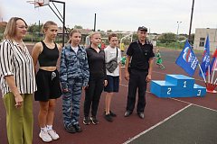 Акция «Зарядка со стражем порядка»