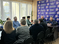 Романовку с рабочим визитом посетил депутат Госдумы Николай Панков