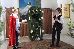 Детский утренник прошел в храме Рождества Христова