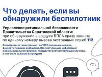Беспилотник в небе: что делать?