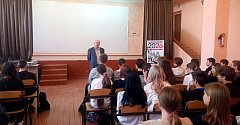 Школьникам Романовской СОШ напомнили о соблюдении ПДД