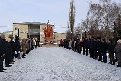 Возложение цветов в память о погибших за Родину прошло в Романовке