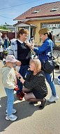 Акция «Георгиевская ленточка» состоялась в Романовке