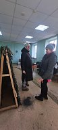Женщины Романовки участвуют в изготовлении маскировочных сетей