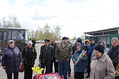 Романовцы простились с военнослужащим СВО