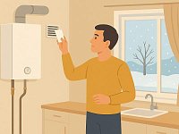 Газовики напоминают о важности воздухообмена в домах в период морозов