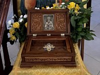 По благословению епископа Балашовского и Ртищевского Тарасия Балашовскую епархию с 28 февраля по 9 апреля посетит ковчег с мощами святителя Спиридона, епископа Тримифунтского, чудотворца