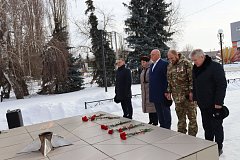Возложение цветов в память о погибших за Родину прошло в Романовке