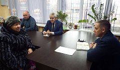 С.М. Гладков провел прием в Романовке