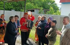 Прошел концерт для жителей поселка Красноармейский